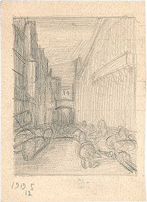 Замирайло Виктор Дмитриевич. Лот из девяти рисунков: